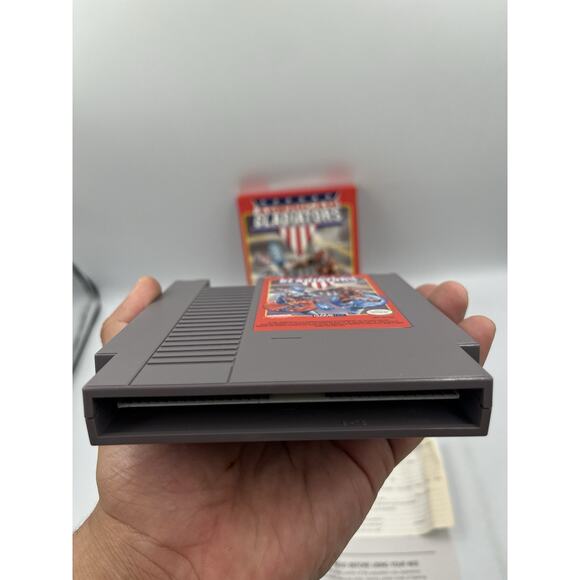 American Gladiators Nintendo NES Complete CIB Excellent Condition - Tested - Picture 11 of 16